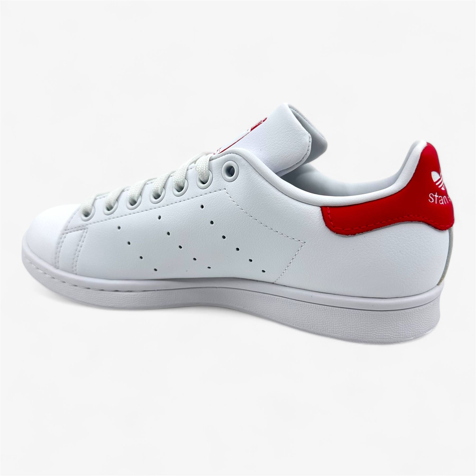 Adidas Stan Smith Cloud White Active Pink Womens Athletic Sneaker (IE0460)