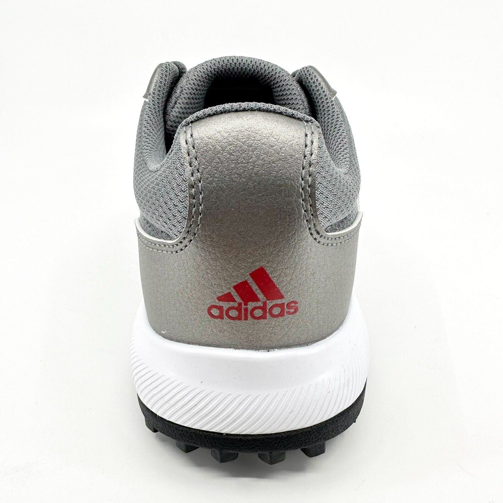 Adidas Tech Response 2.0 Gray Silver Metallic Mens Wide Golf Shoes EE9420
