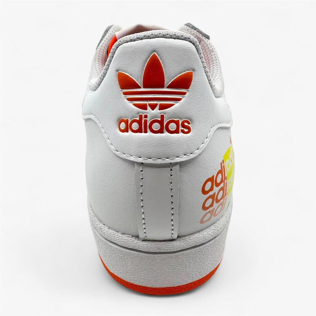 Adidas Superstar Y2K White Orange Mens Athletic Sneaker (GZ4748)