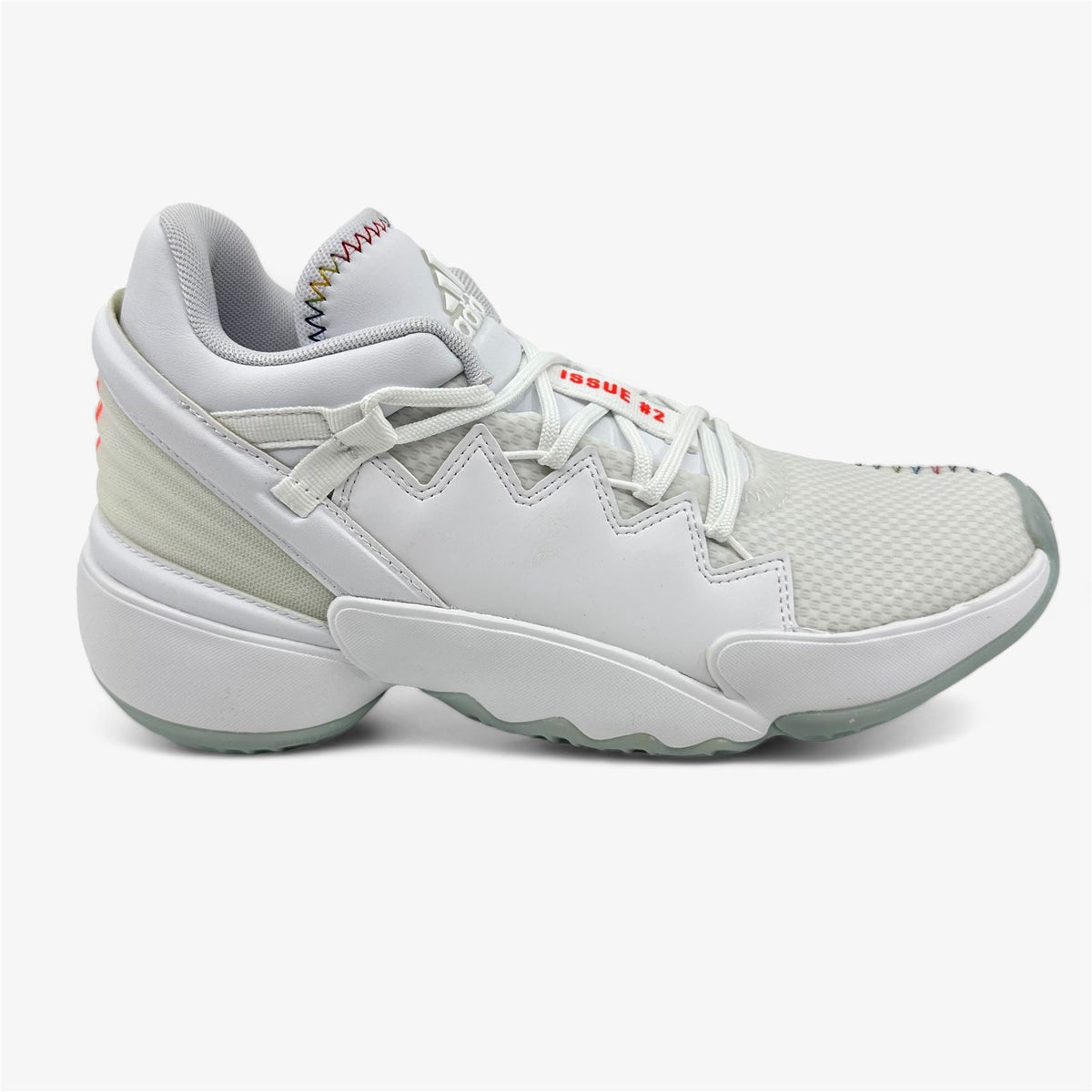 Adidas D.O.N. Issue 2 Christmas Pack Cloud White Kids Athletic Sneaker (FZ1892)