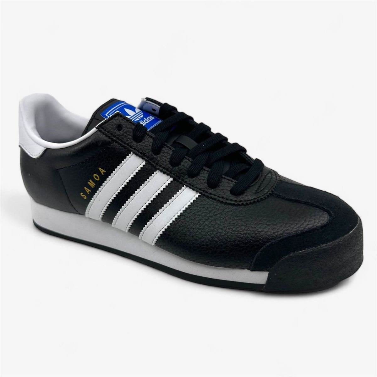 Adidas Samoa Core Black White Mens Athletic Sneaker (019351)