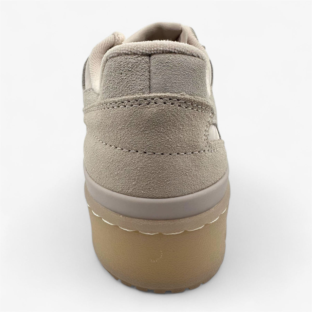 Adidas Forum Bold Stripes Putty Mauve Cream White Womens Athletic Sneaker (IF7222)