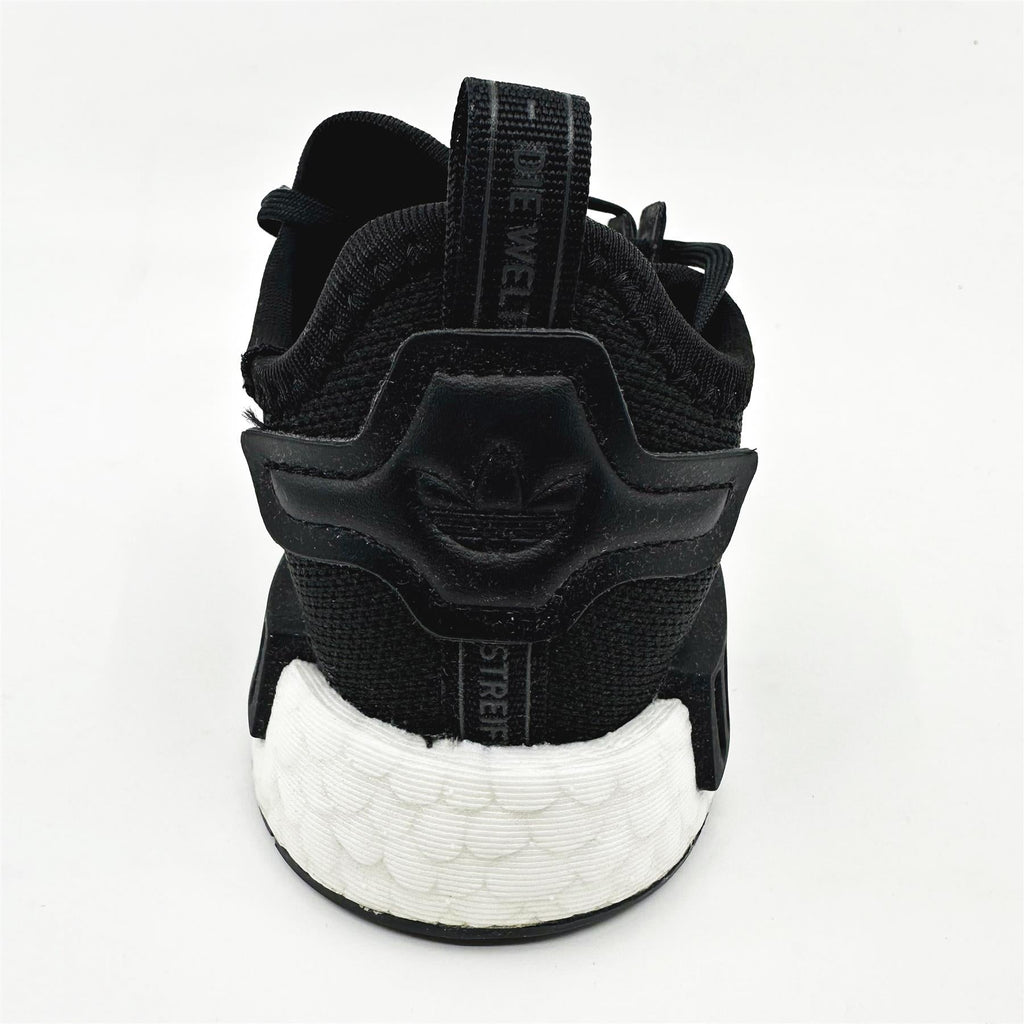 Adidas NMD R1 EL I Core Black White Toddler Athletic Sneaker H02345