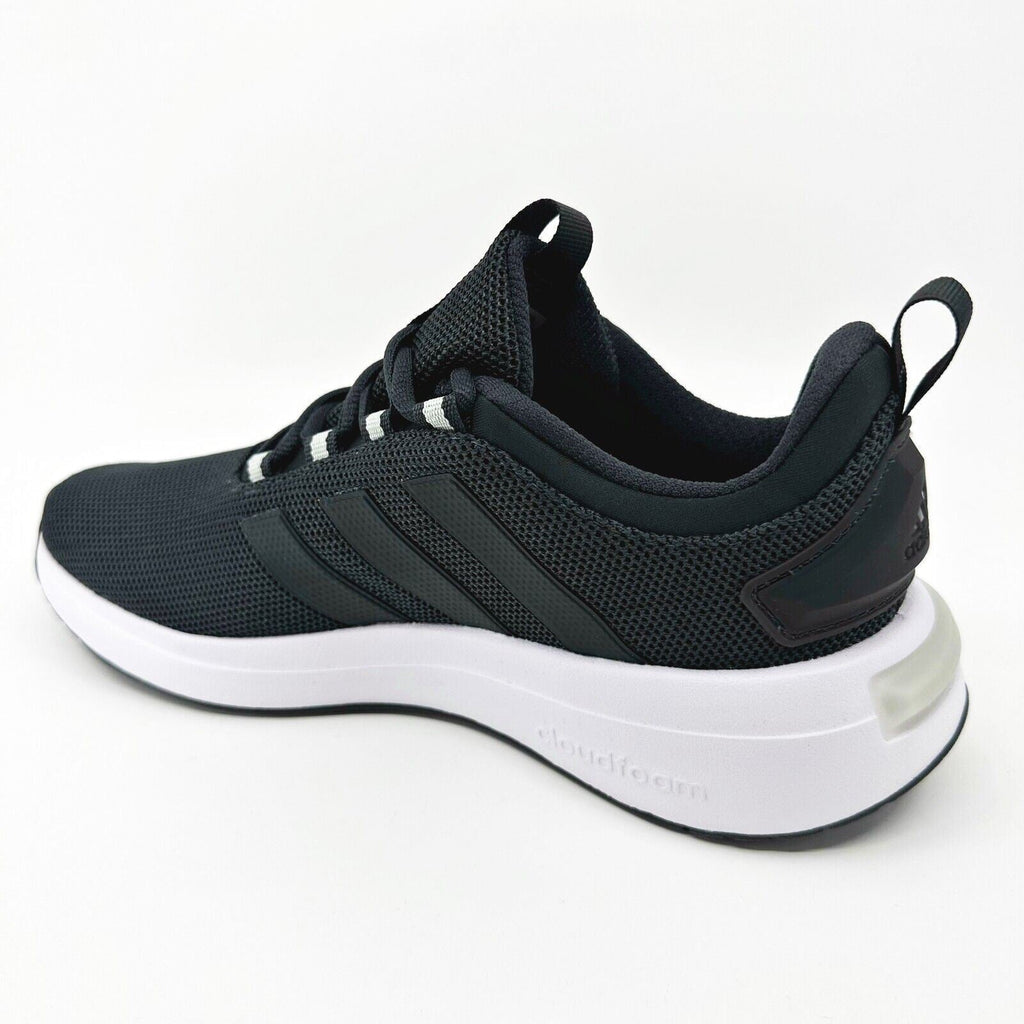 Adidas Racer TR23 Black White Blue Womens Running Shoes IG7343