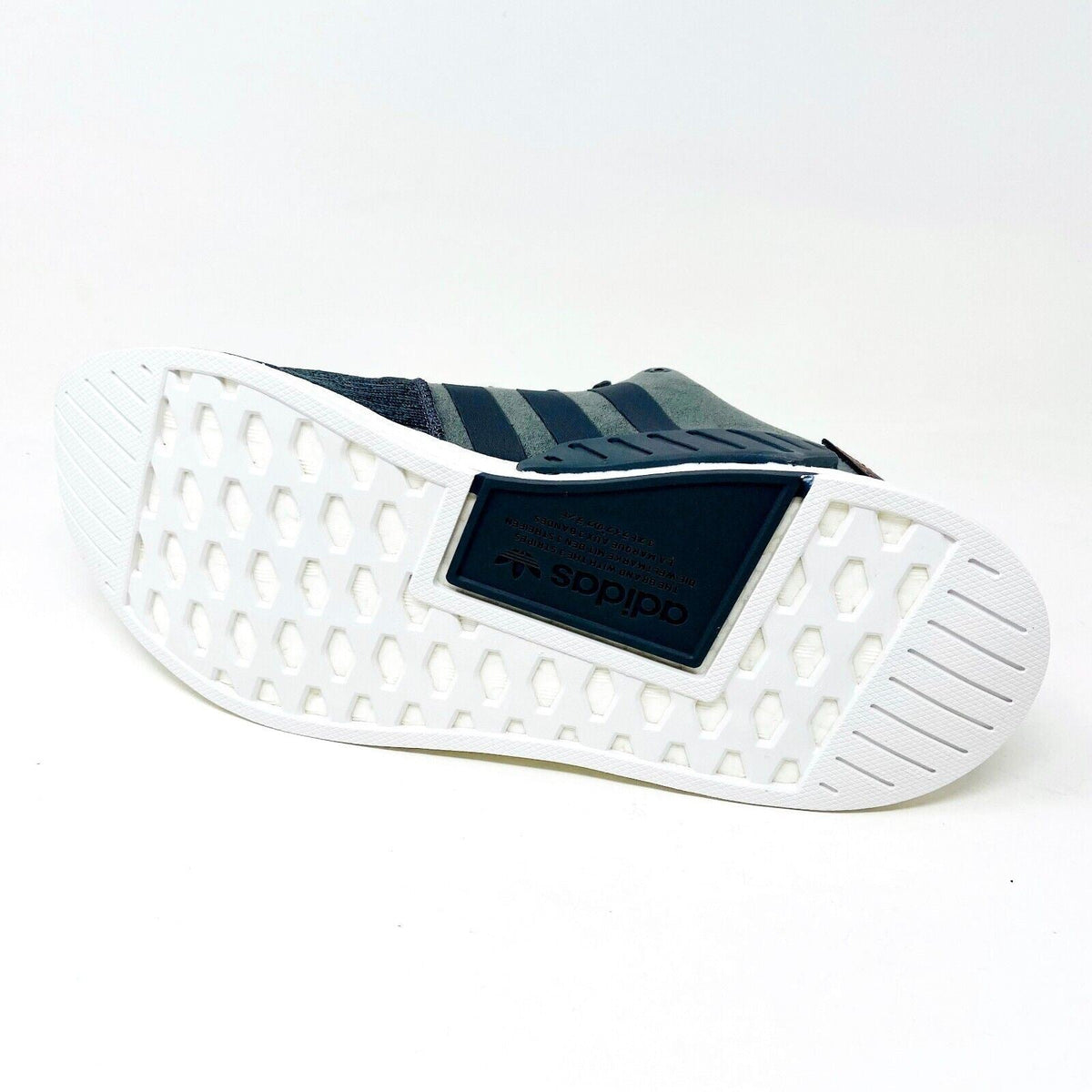 Adidas Originals NMD R2 Grey Five Future Harvest Mens Running Sneakers BY3014