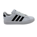 Adidas Grand Court 2.0 Cloud White Black Womens Athletic Sneaker (GW9214)