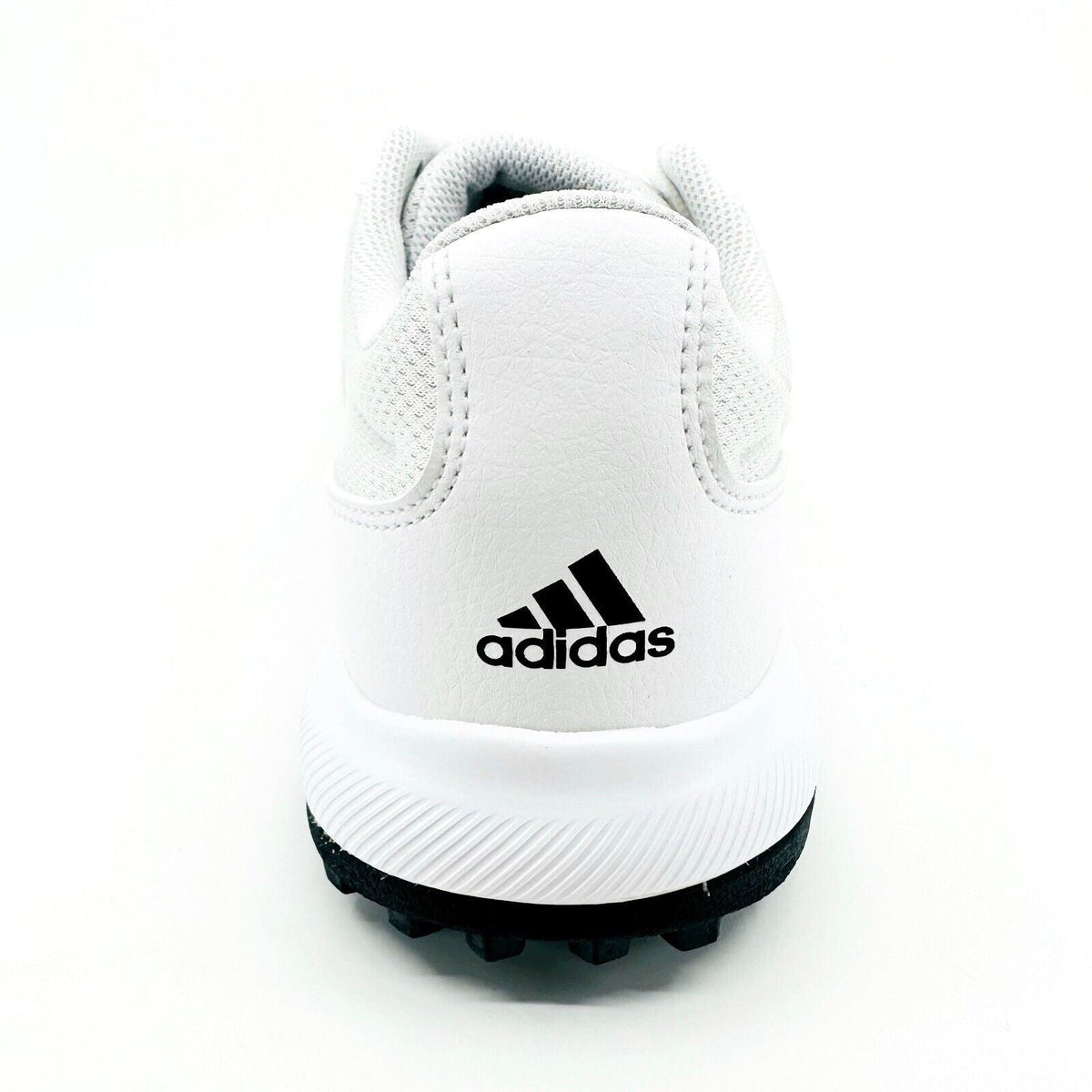 Adidas Tech Response 2.0 White Black Mens Spike Golf Shoes EE9121