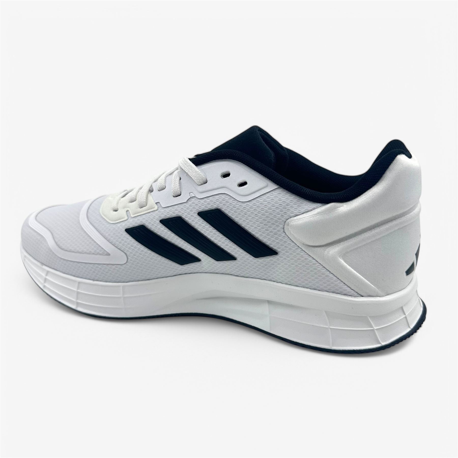 Adidas Duramo 10 Cloud White Core Black Mens Athletic Sneaker (HQ4130)