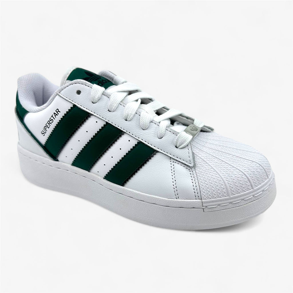Adidas Superstar XLG White Collegiate Green Mens Athletic Sneaker (IE0760)