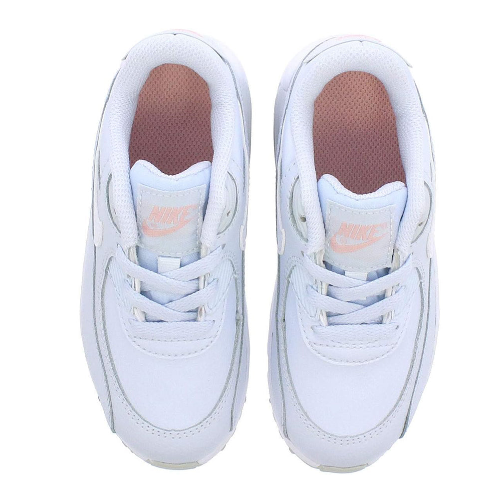 Toddler's Nike Air Max 90 LTR Half Blue/White-Pure Platinum (833379 406)