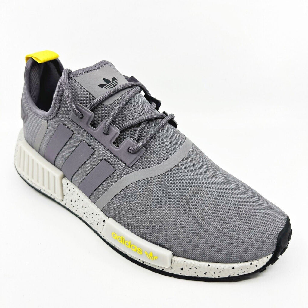 Adidas NMD R1 Trace Gray Speckle White Mens Sneakers GX9534