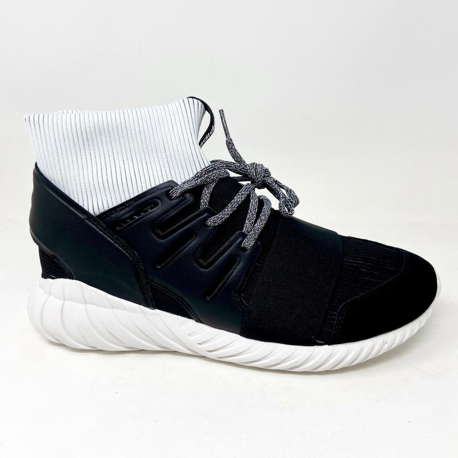 Adidas Originals Tubular Doom Black White Yin Yang Mens Sneakers BA7555