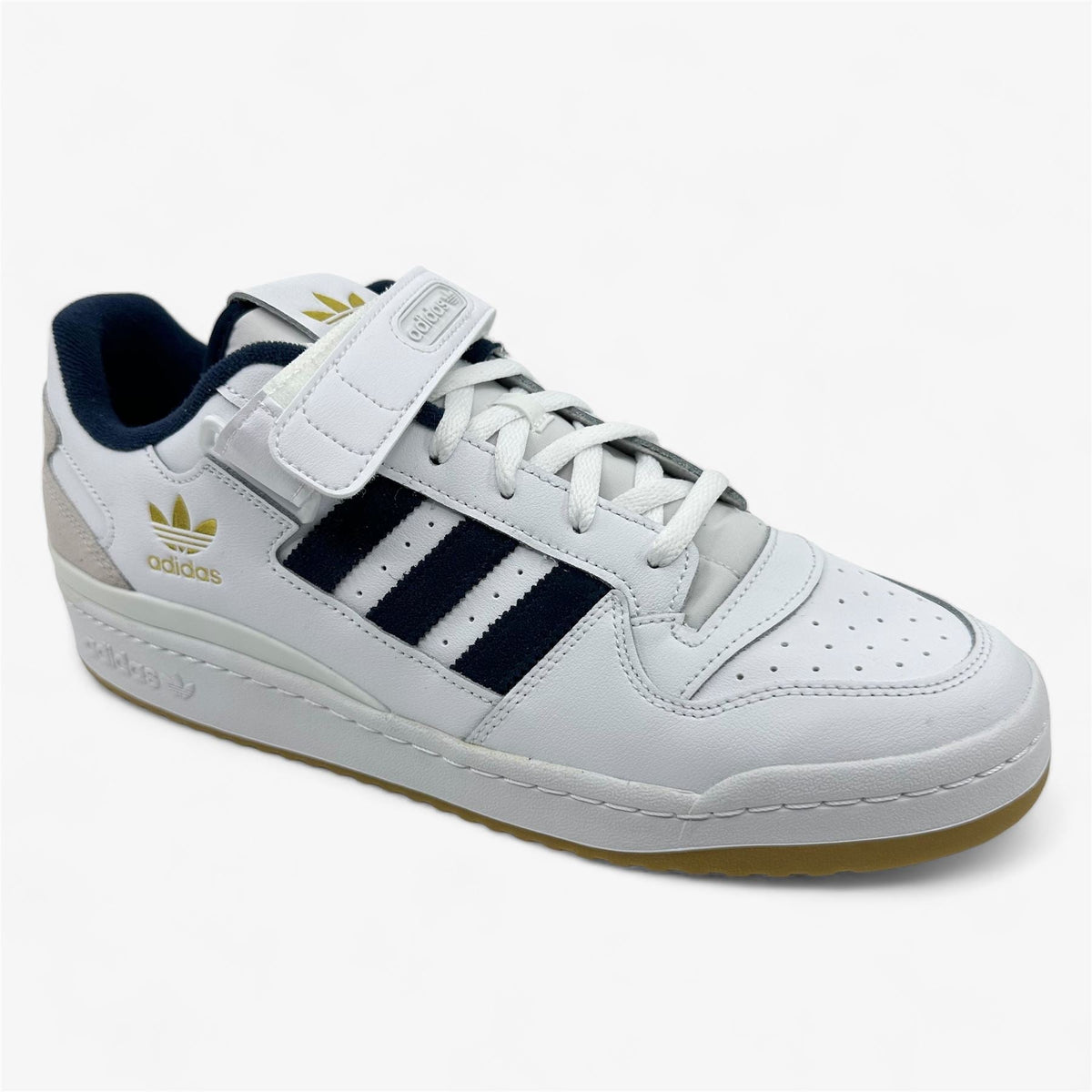 Adidas Forum Low White Navy Gum Mens Athletic Sneaker (GY2648)