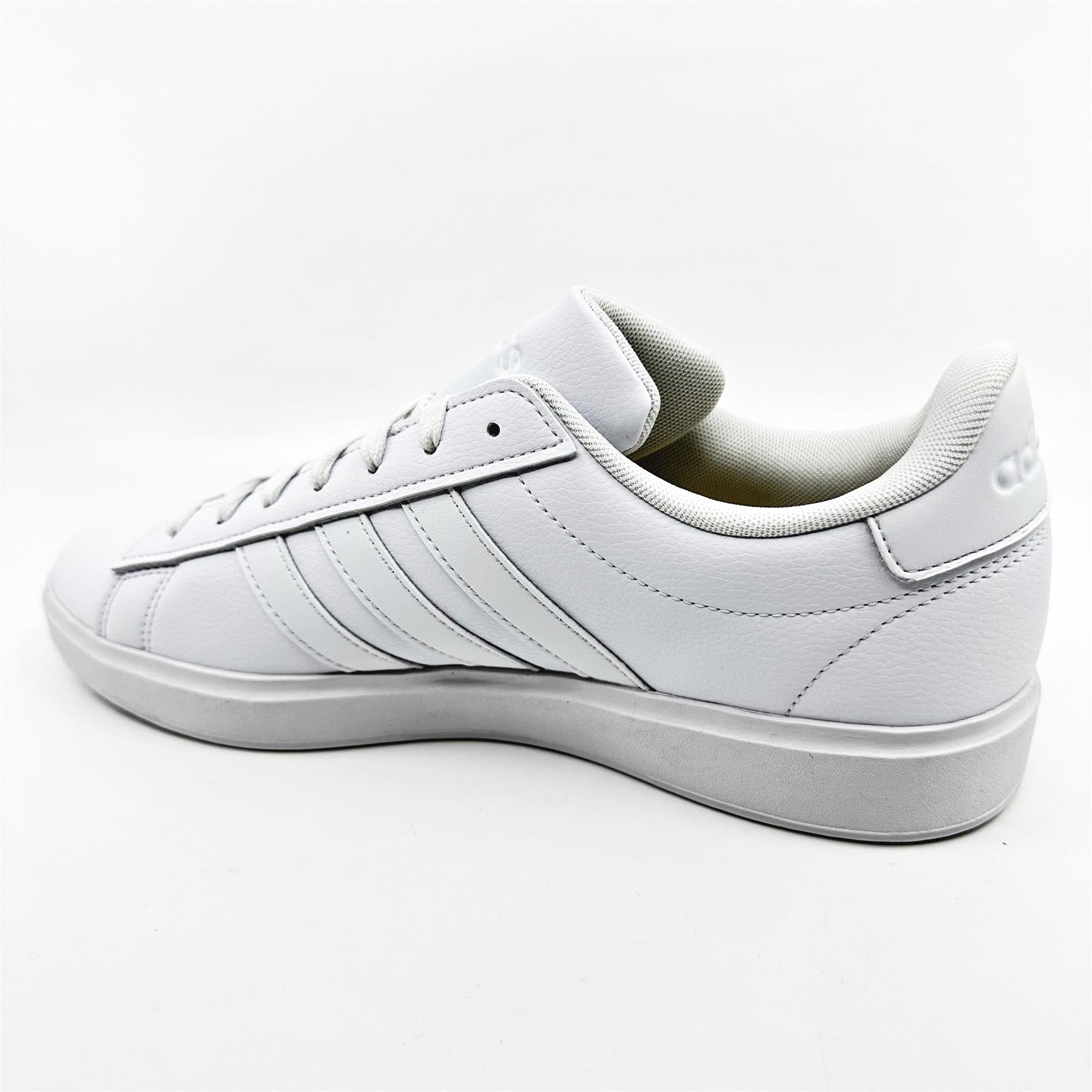 Adidas Grand Court 2.0 Cloud White Ecru Tint Mens Athletic Sneaker (GW9197)