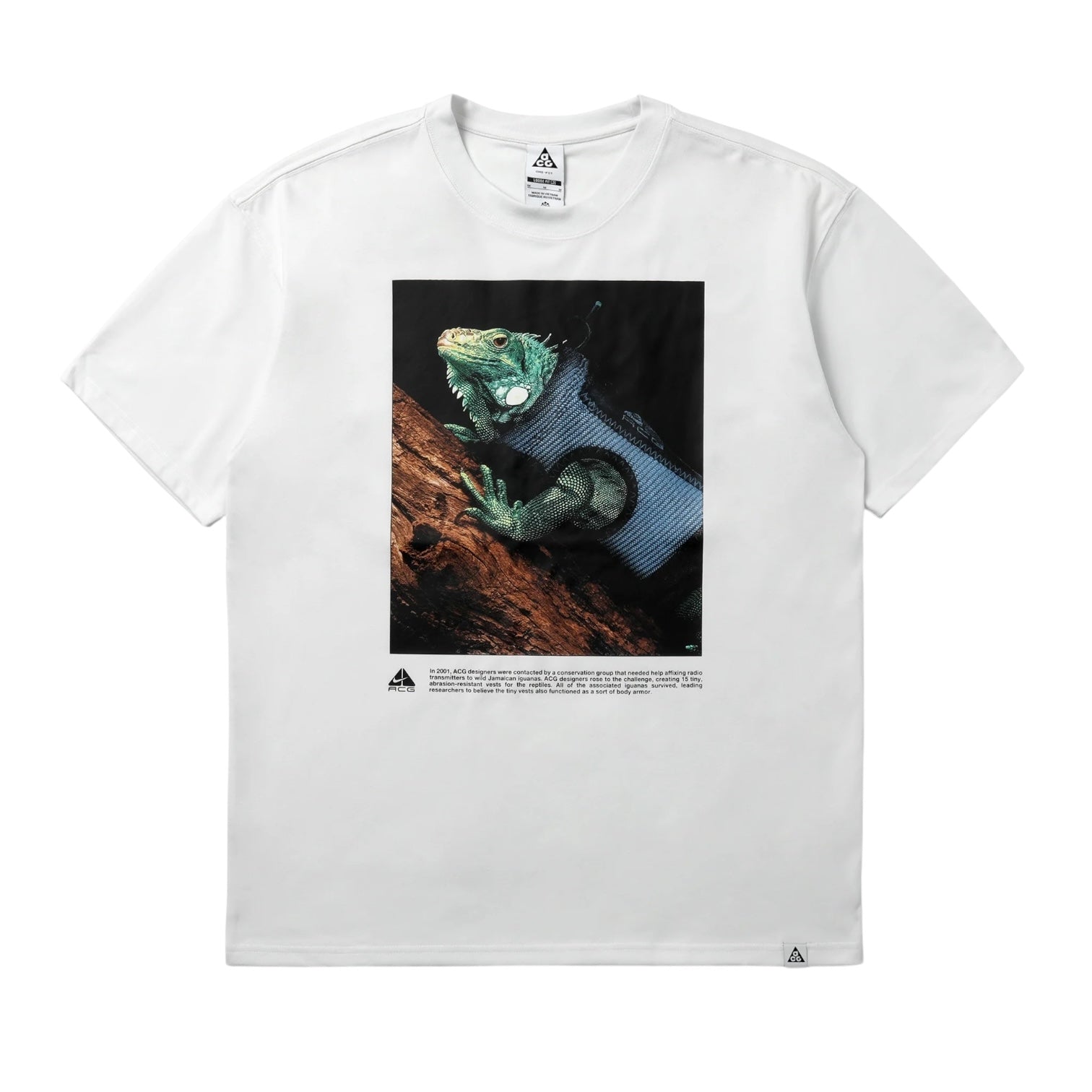 Nike ACG T-Shirt "Iguana Vest" (White) - HJ0889-121