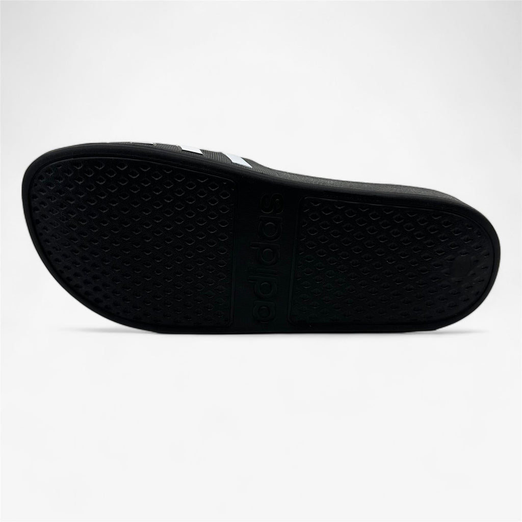 Adidas Adilette Aqua Black White Womens Athletic Slip-On (F35543)