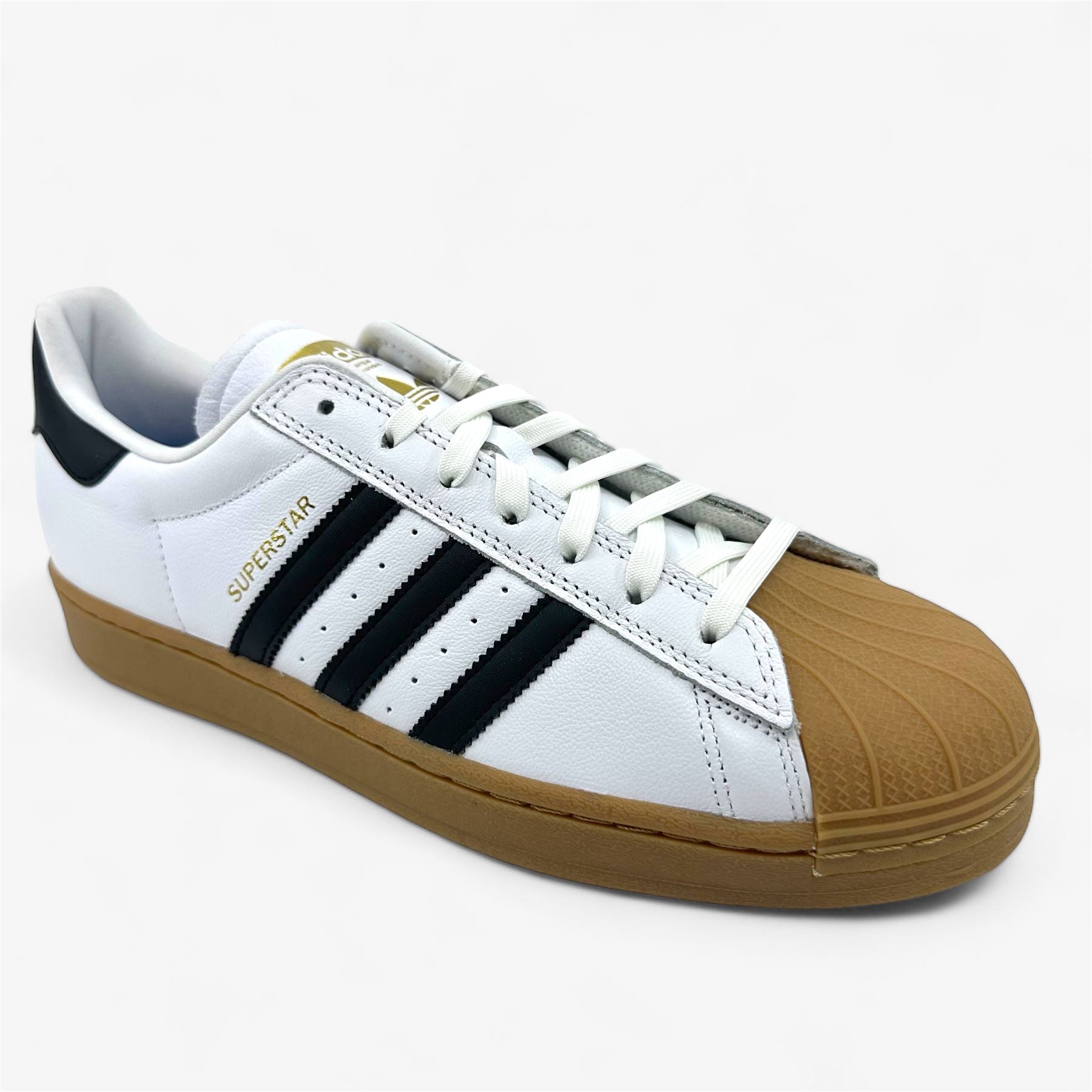 Adidas Superstar ADV White Black Gum Mens Size 11.5 Athletic Sneaker (IE0669)