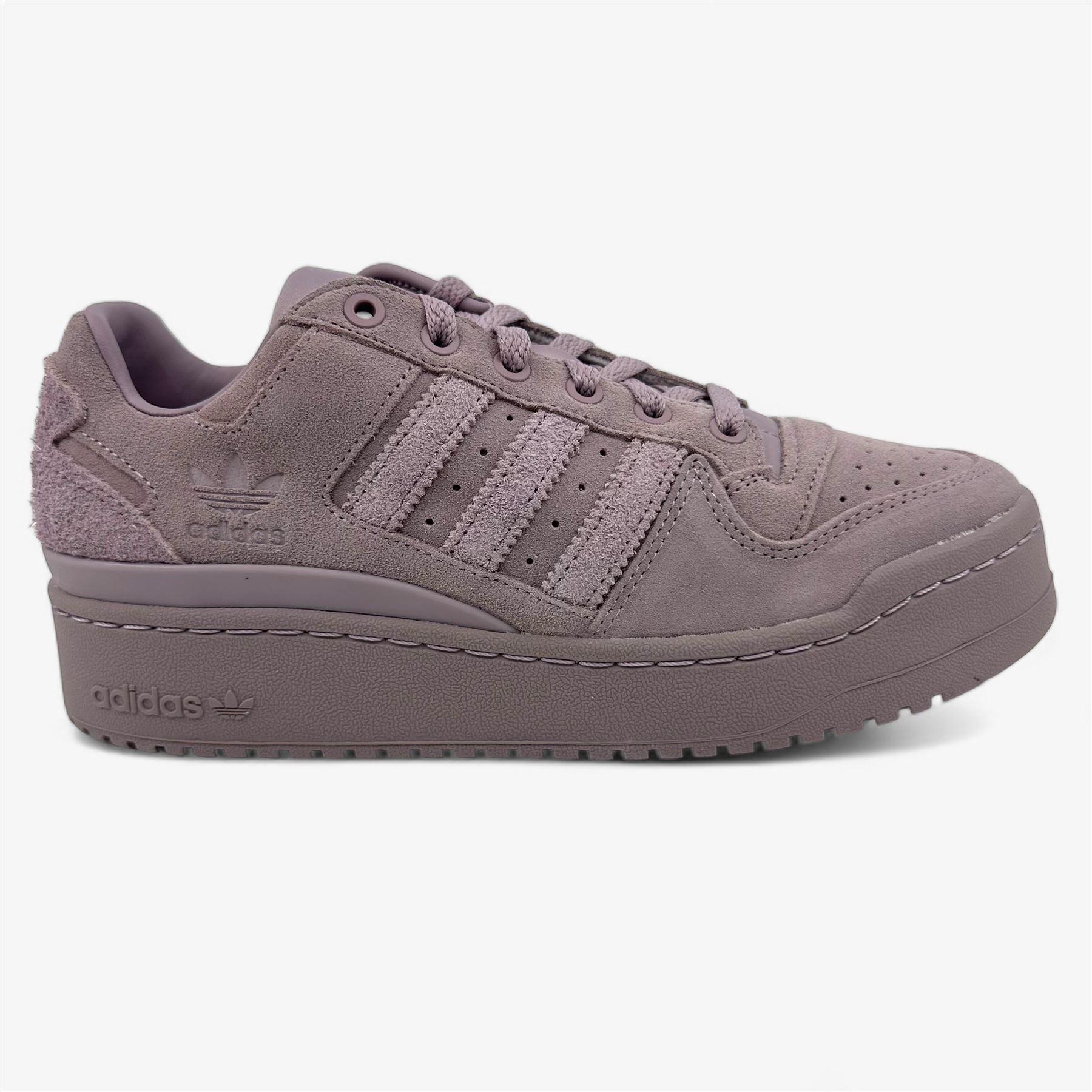 Adidas Foruma Bold Stripes Beloved Fig Womens Athletic Sneaker (ID3153)