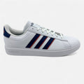 Adidas Grand Court 2.0 White Dark Blue Preloved Scarlet Mens Athletic Sneaker (ID2947)