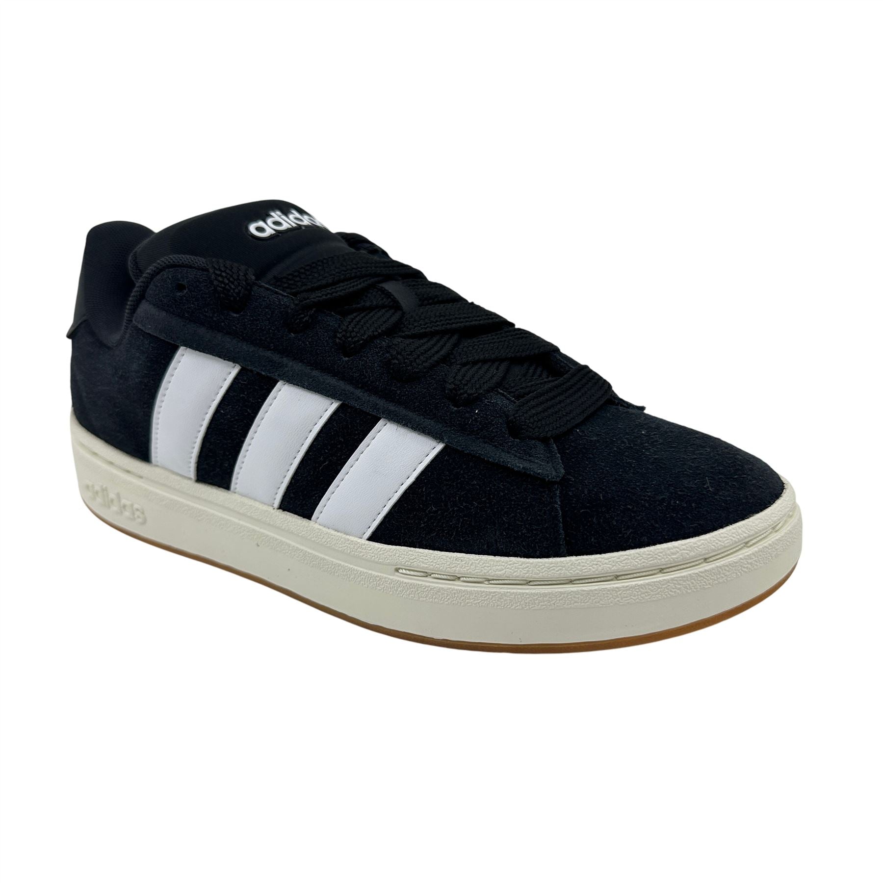 Adidas Grand Court Alpha 00s Black White Gum Mens Athletic Sneaker (JR0543)