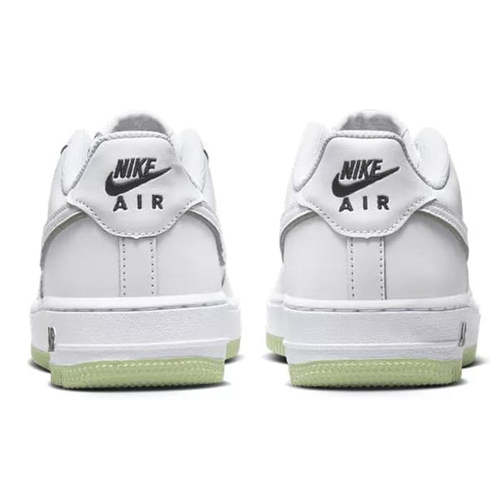 Big Kid's Nike Air Force 1 White/Honeydew-White-Black (CT3839 108)