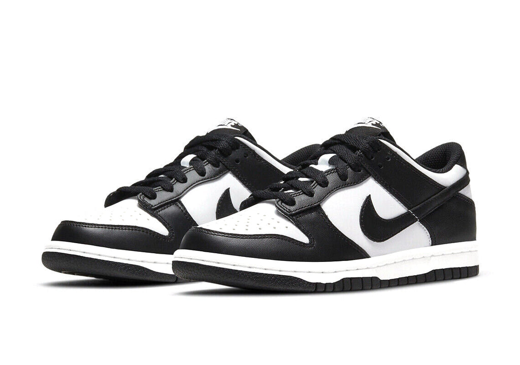 Big Kid's Nike Dunk Low Retro "Panda" White/Black-White (CW1590 100)
