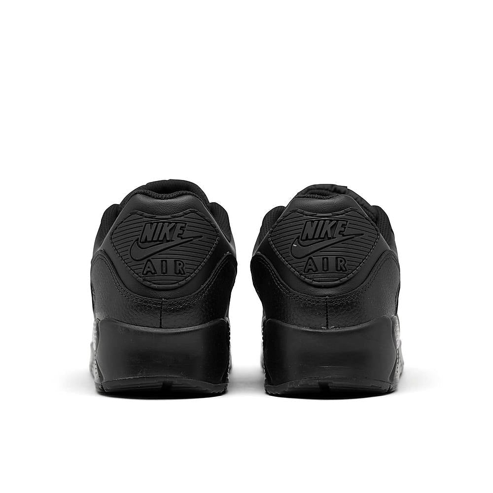 Men's Nike Air Max 90 LTR "Leather Triple Black" Blk/Blk-Blk (CZ5594 001)
