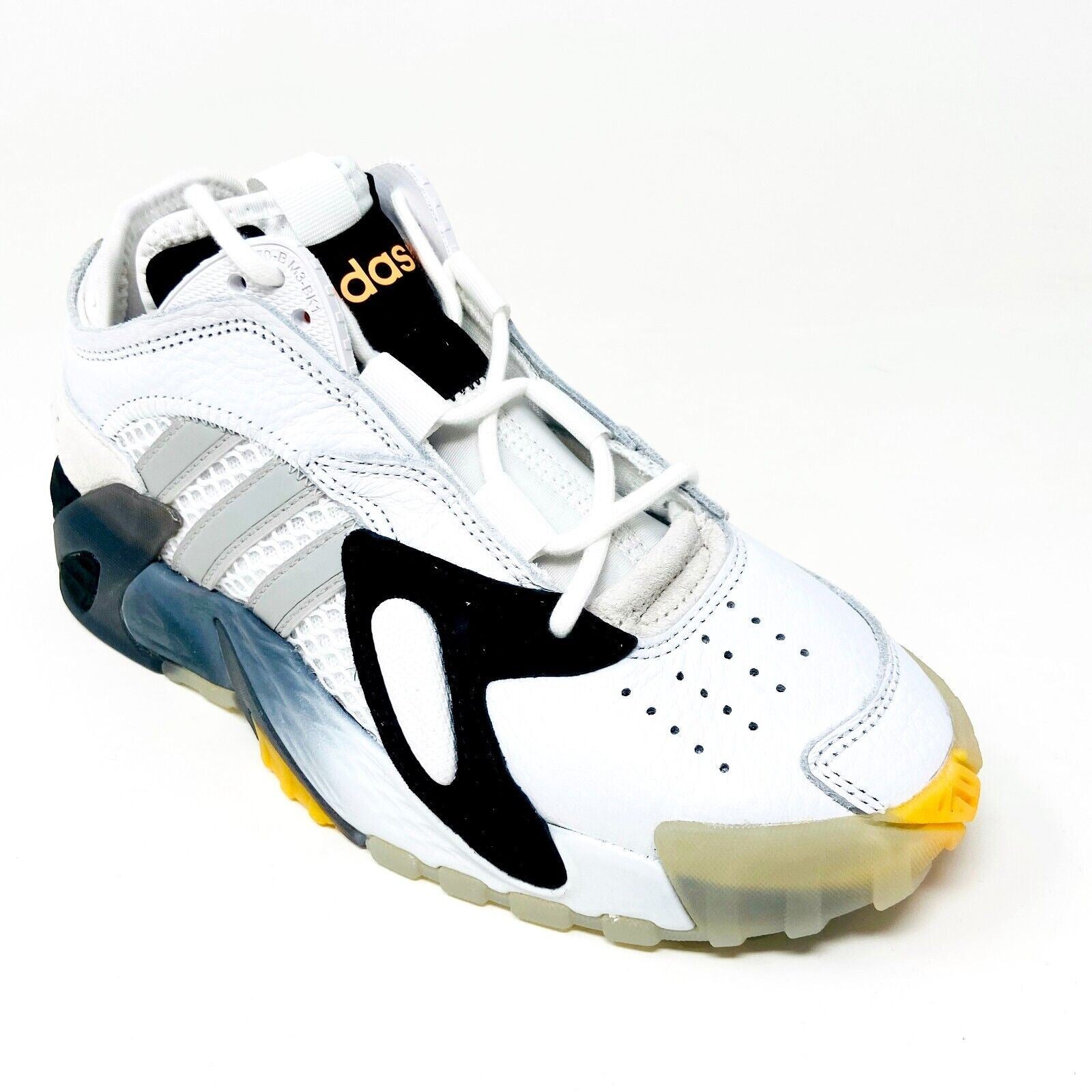 Adidas Originals Streetball White Black Mens Casual Basketball Sneakers EE4960