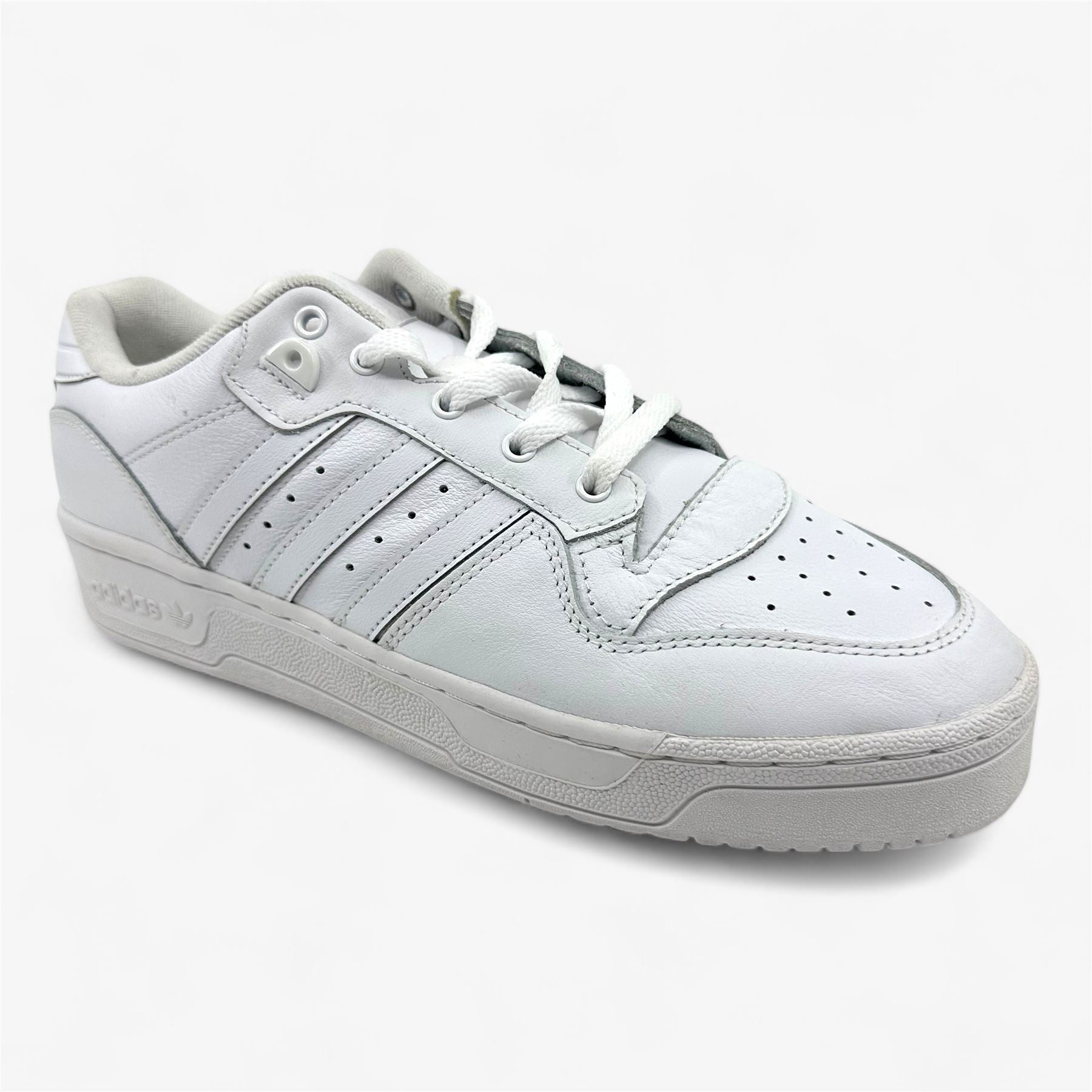 Adidas Rivalry Low Triple White Mens Athletic Sneaker (EF8729)