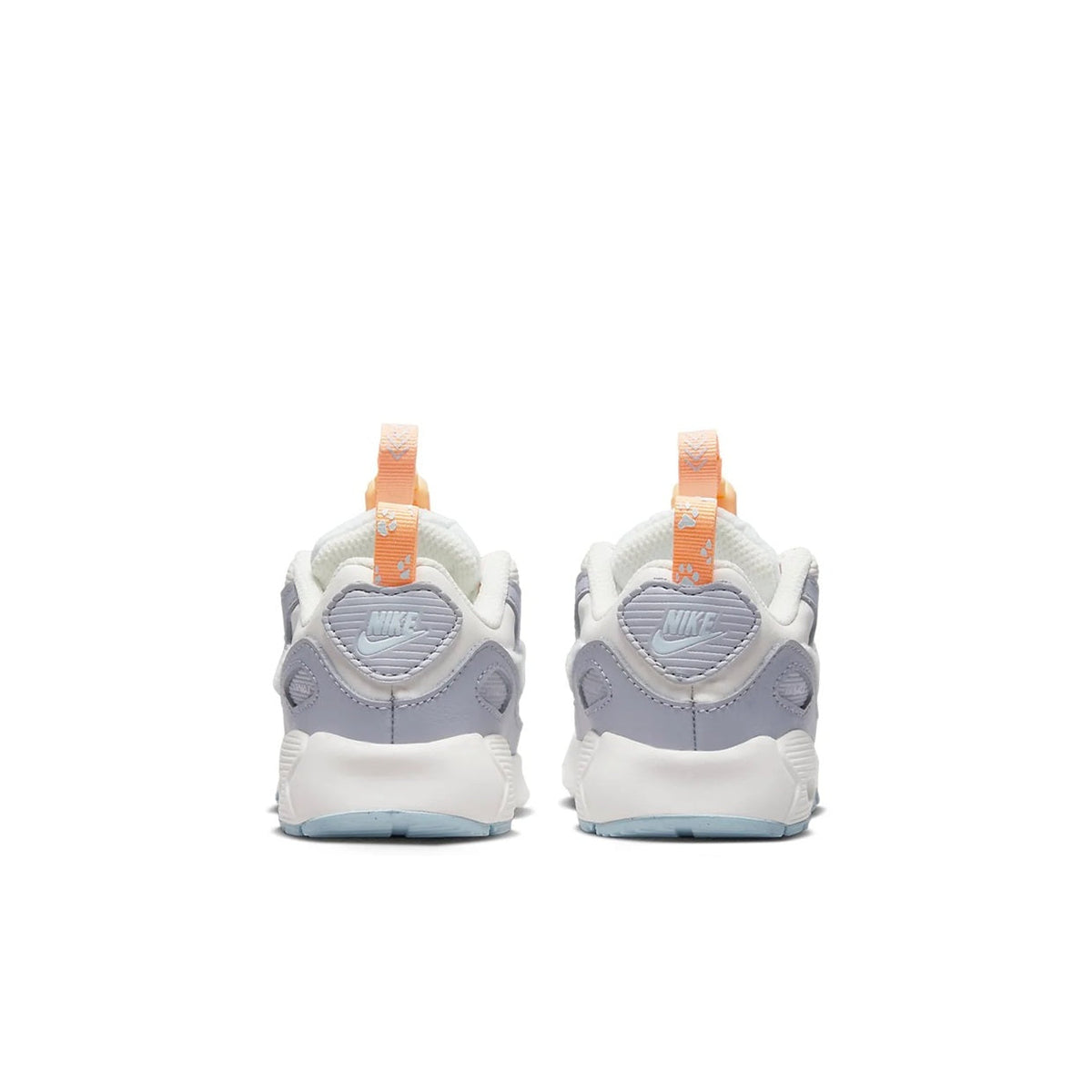 Toddler's Nike Air Max 90 Toggle SE Summit White/Glacier Blue (DQ6948 100)