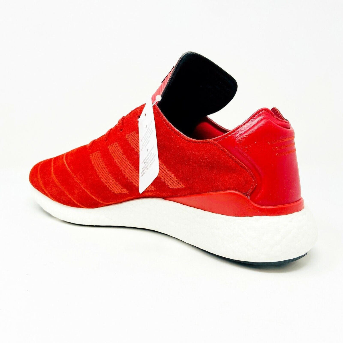Adidas Busenitz Pure Boost Scarlet Red White Mens Running Sneakers F37885