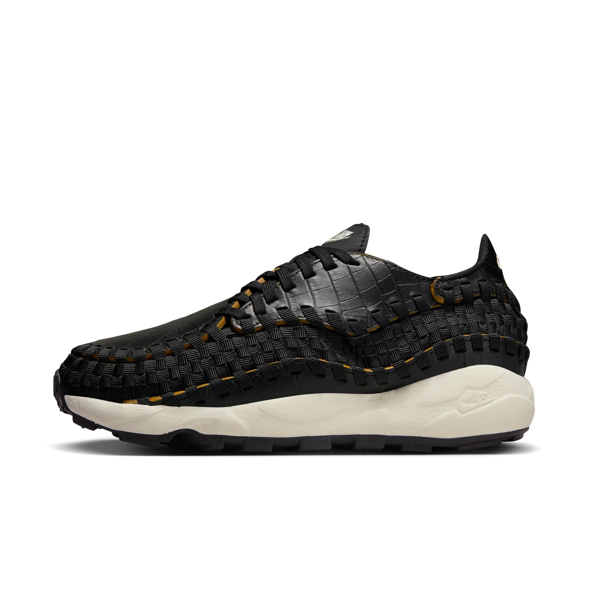 W Nike Air Footscape Woven PRM "Black Croc" - FQ8129-010