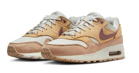 Big Kid's Nike Air Max 1 SE Light Bone/Smokey Mauve (FZ5530 020)