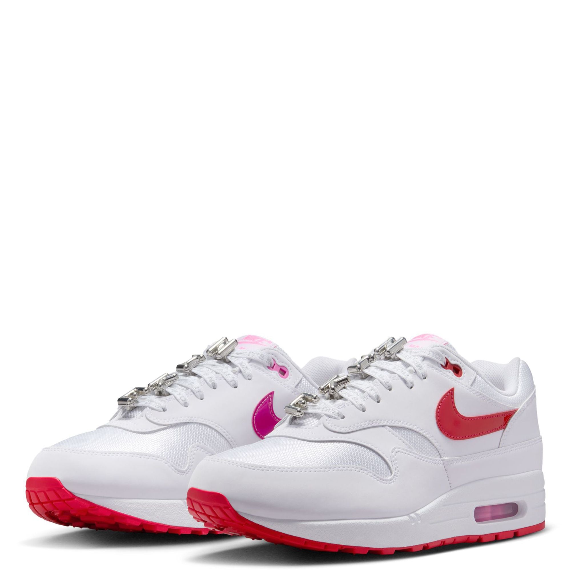Men's Nike Air Max 1 PRM White/University Red (HV2303 100)