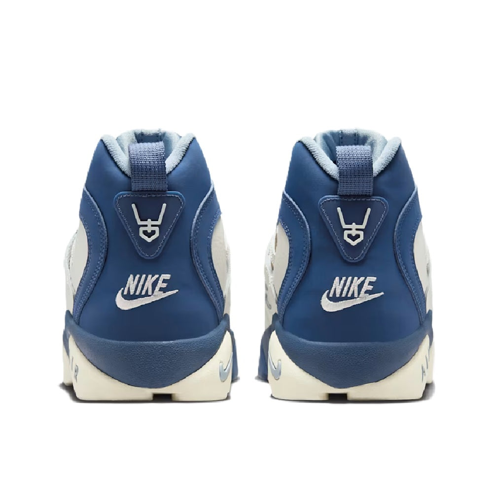 Men's Nike Air Diamond Turf II Sail/Mystic Navy-Blue Grey (II7080 100)