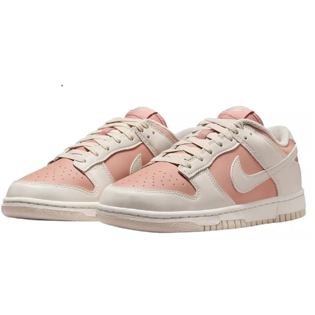 Women's Nike Dunk Low Particle Pink/LT Orewood BRN (IM6572 603)
