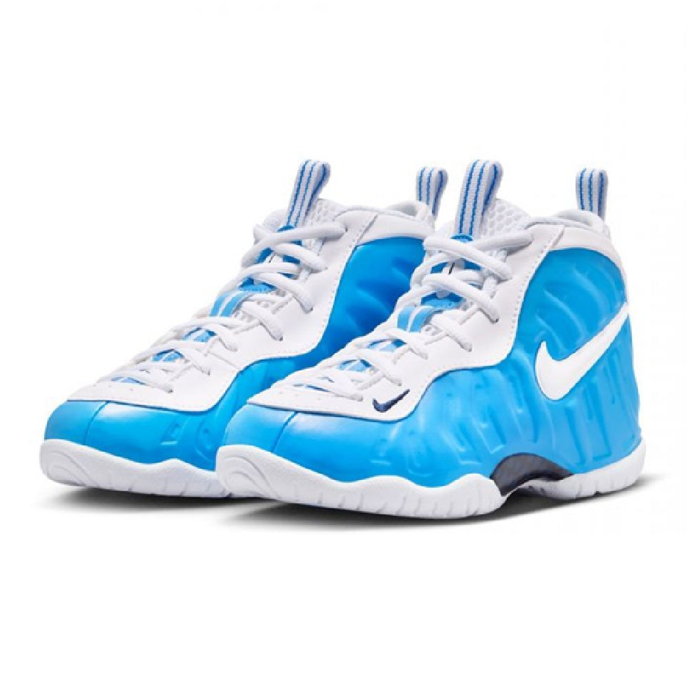 Little Kid's Nike Little Posite Pro University Blue/White-White (IQ7232 400)