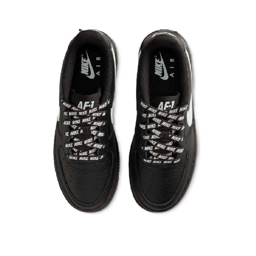 Big Kid's Nike Air Force 1 Low Js Black/Sail (IR0270 002)